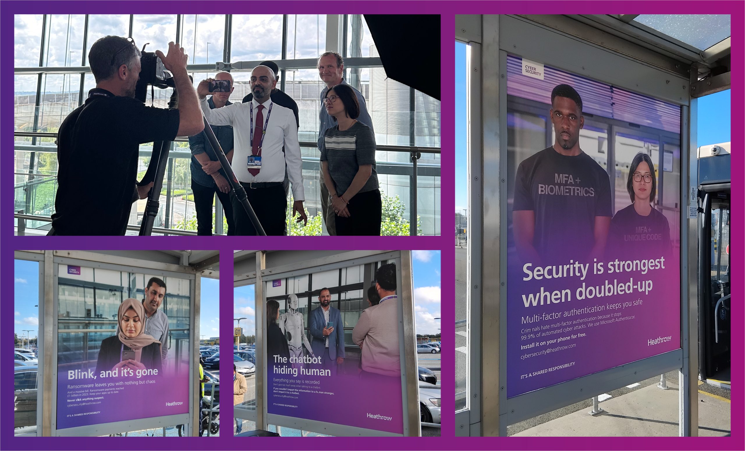 Heathrow – Cyber Security Campaign — project image 2
