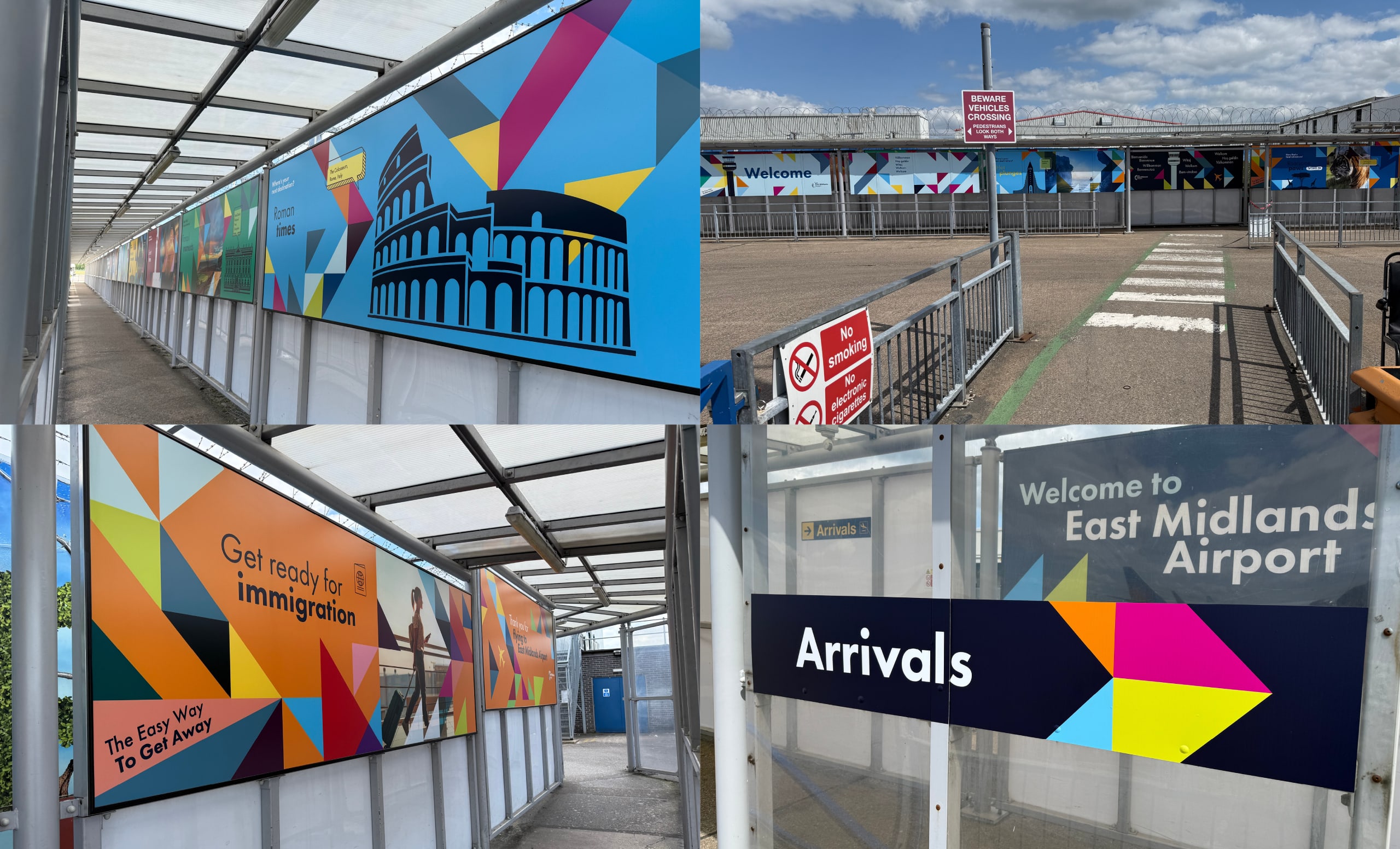 East Midlands Airport – Tunnel Graphics — project image 2