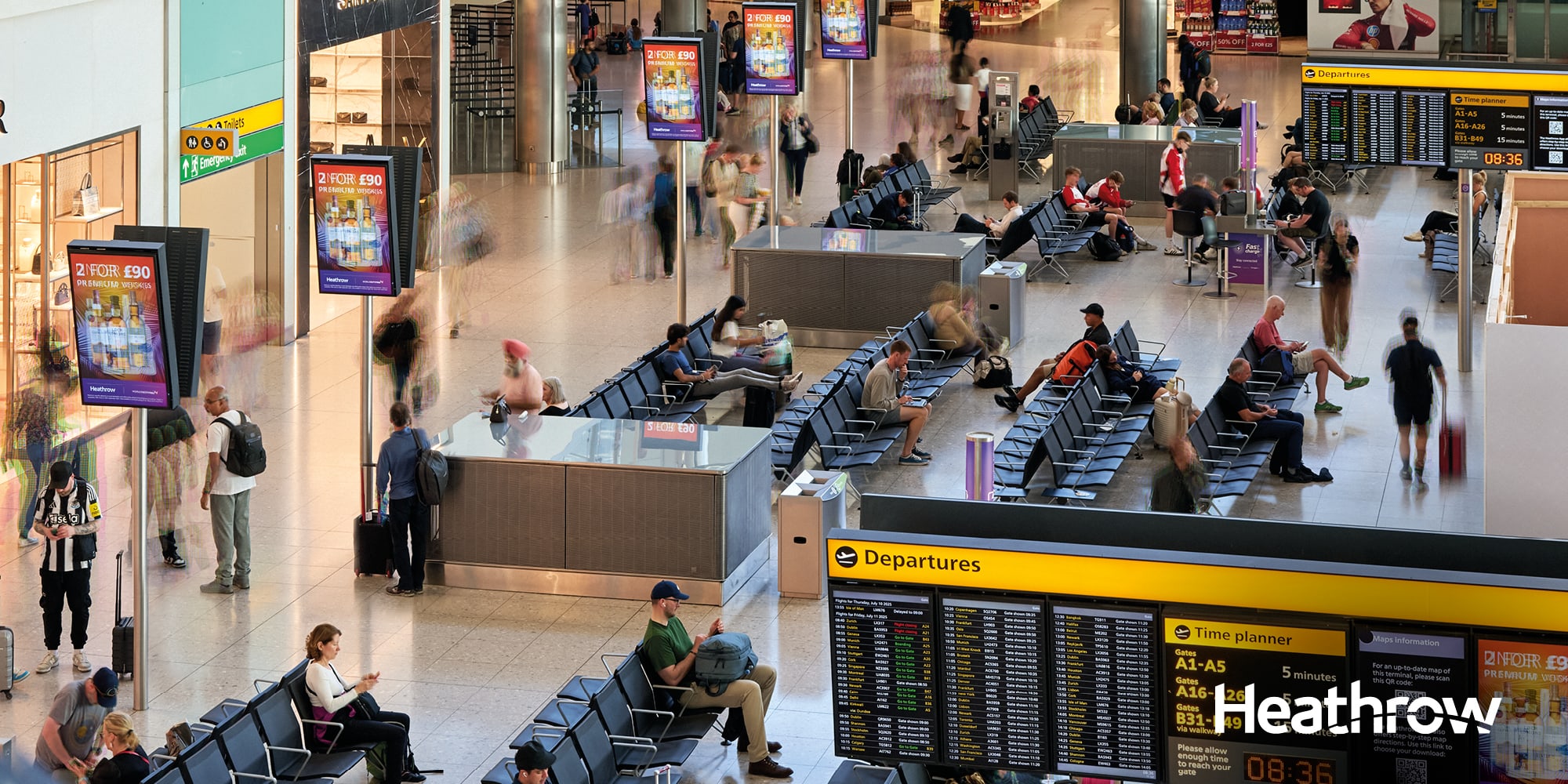 Heathrow – Compass Centre Large-Scale Graphic Installation — project image 1