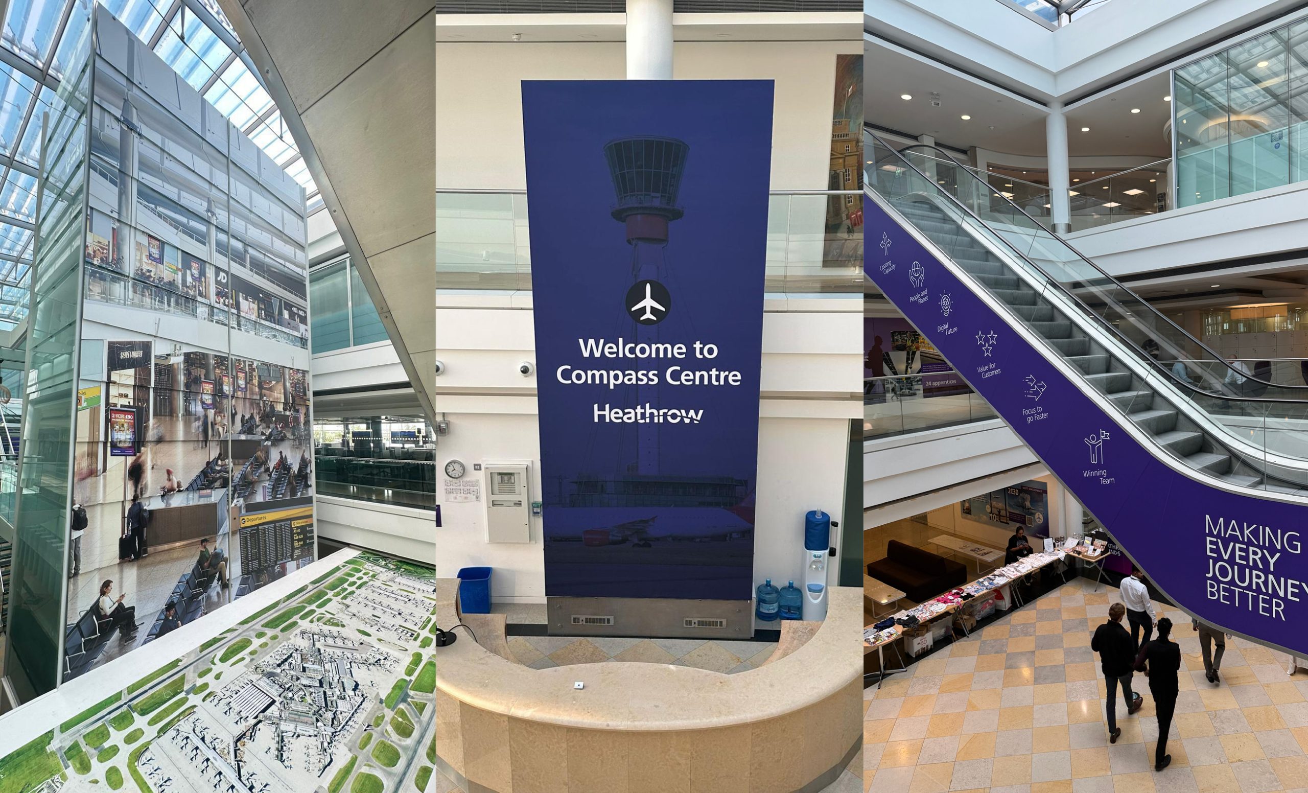 Heathrow – Compass Centre Large-Scale Graphic Installation — project image 2