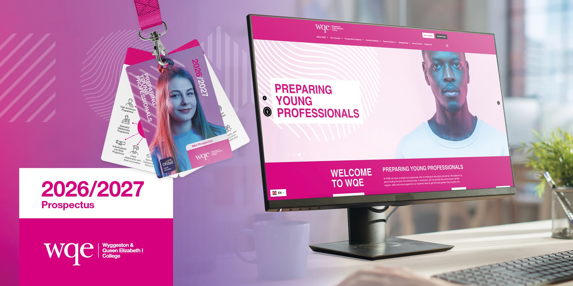 WQE – Prospectus, Website and Films — project image 3