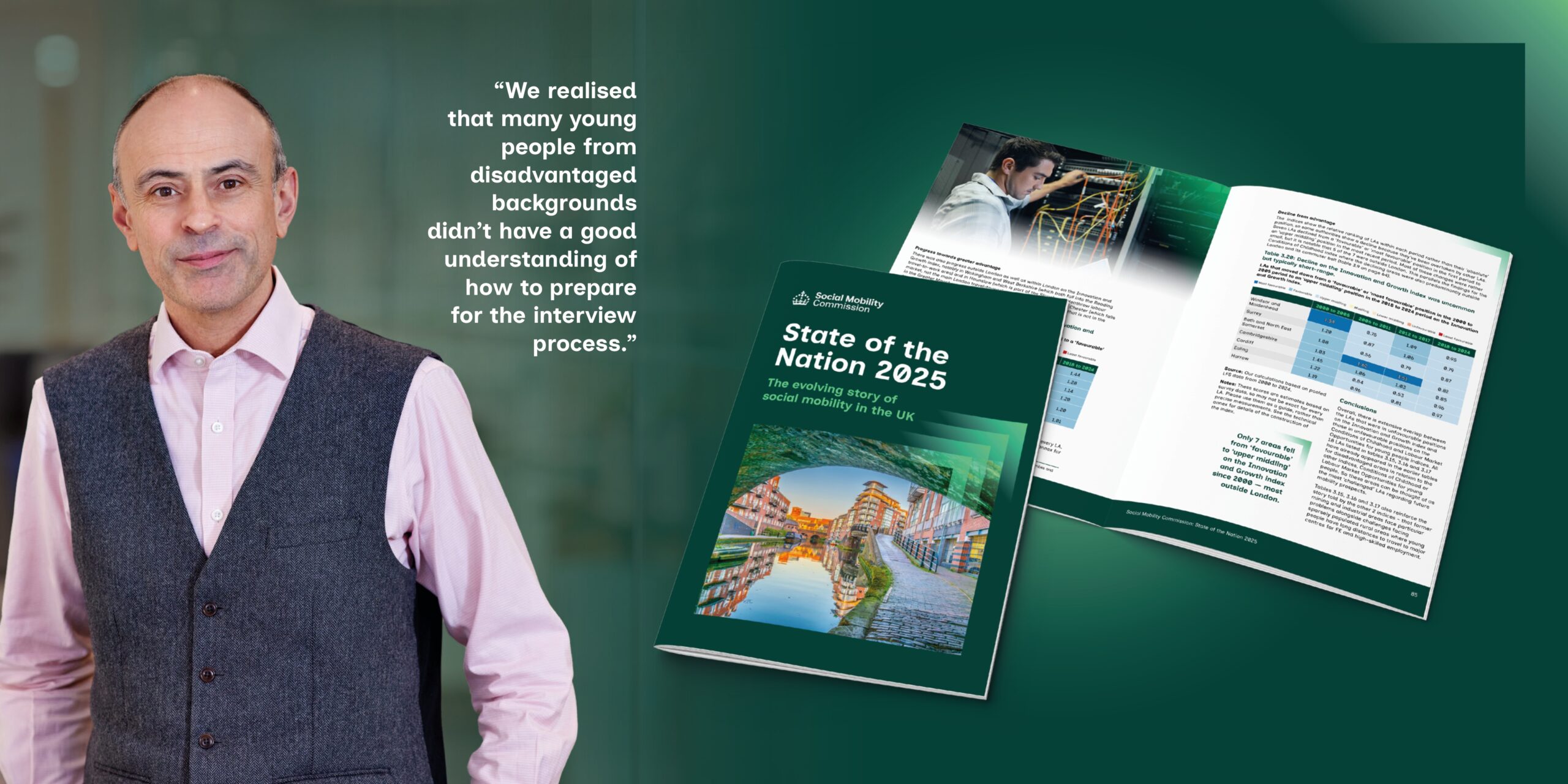 Social Mobility Commission – State of the Nation 2025 — project image 3